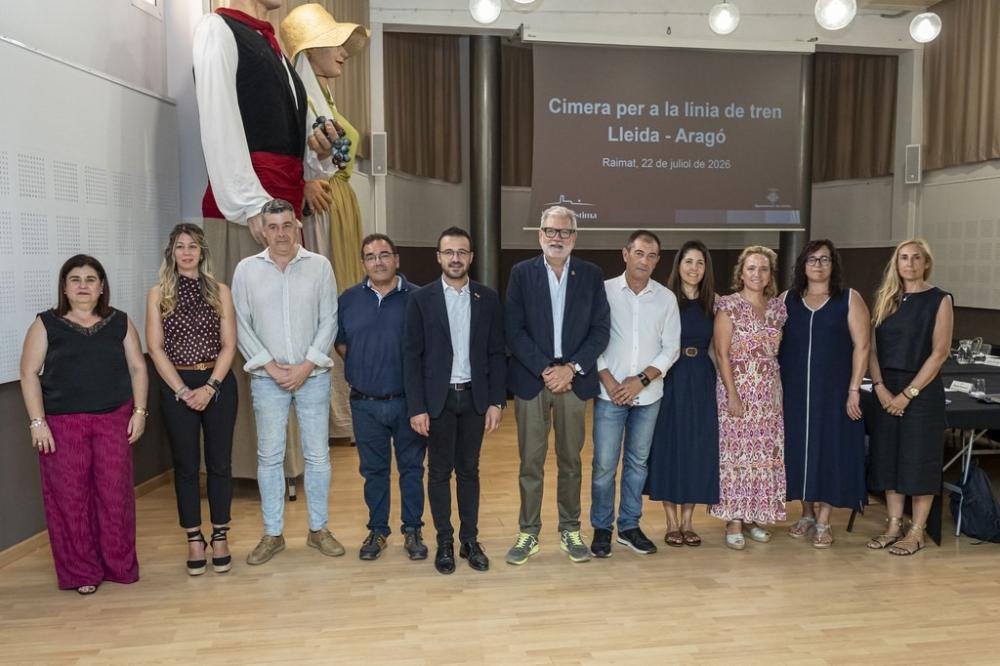 Imagen Reunión sobre la red de cercanías en la línea ferroviaria Lérida Monzón