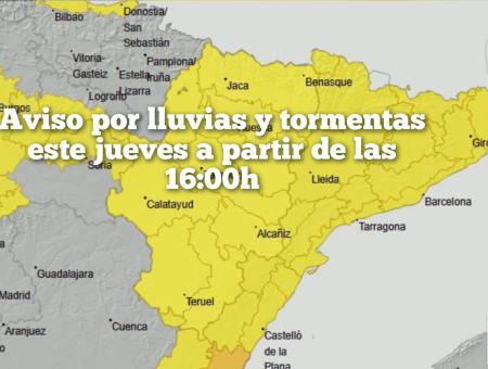 Imagen Aviso lluvias