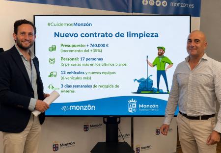 Imagen El Ayuntamiento de Monzón aprueba el mayor contrato de la historia para...