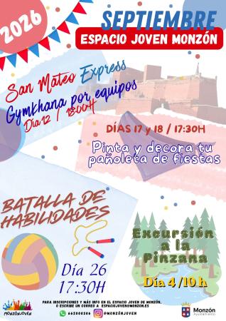 Imagen Programación septiembre del Espacio Joven