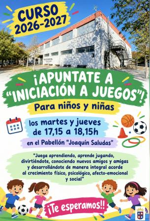 Imagen Últimas plazas para el curso de inciación a los juegos