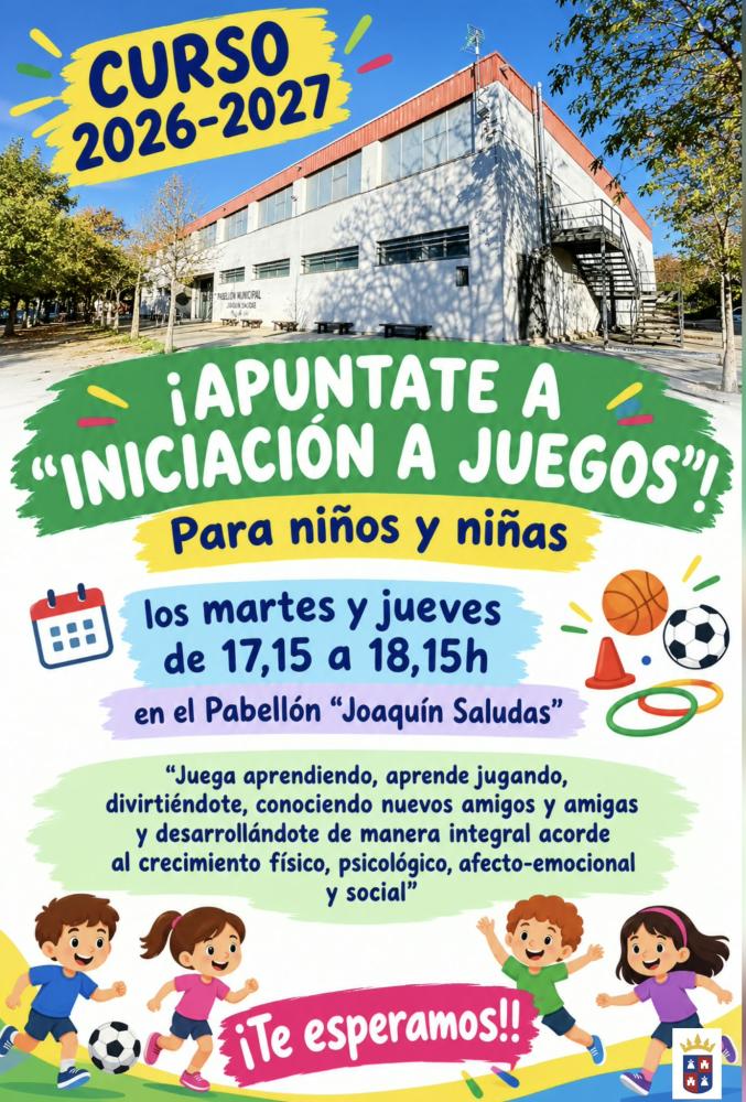Imagen Últimas plazas para el curso de inciación a los juegos