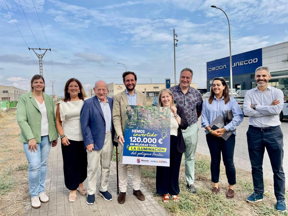 Imagen Invertidos 120.000€ en el suministro de luminarias del polígono Paúles de Monzón