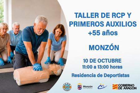 Imagen Monzón acoge un taller para mayores de 55 años sobre Reanimación ...