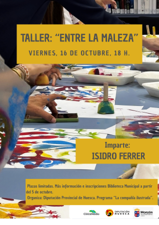 Image TALLER “ENTRE LA MALEZA” Isidro Ferrer