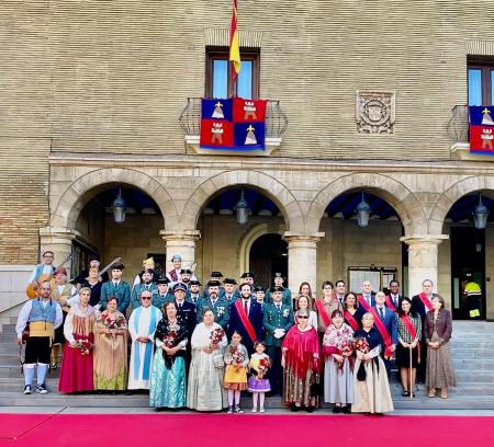 Imagen La Guardia Civil de Monzón celebra su patrona, la Virgen del Pilar, como...