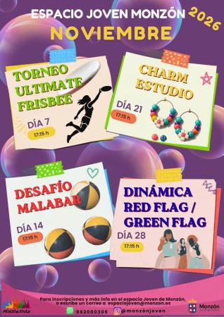 Imagen Actividades Espacio Joven noviembre