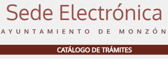 Imagen Trámites de la sede electrónica